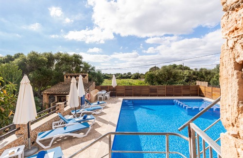 Felanitx Villa | Finca "Can Jeroni" con terrazas privadas, piscina privada y Wi-Fi