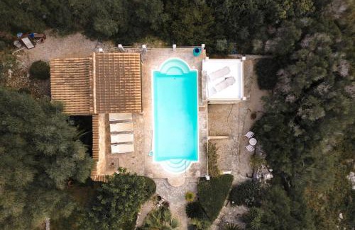 Sant Llorenc des Cardassar Casa | Finca Casa Rubi with Pool and ocean view