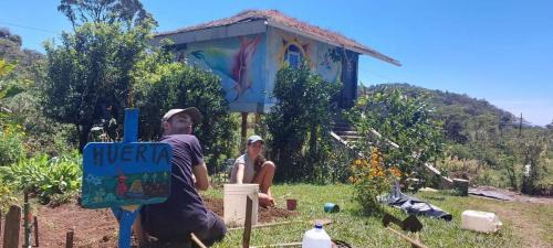 Puertas Azules Cabina | Finca Neblina del Bosque