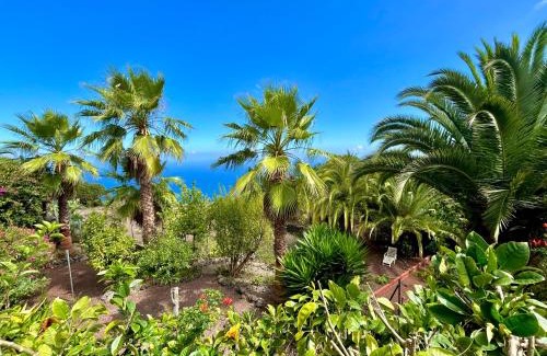 Icod de los Vinos Casa | Finca Tenerife - Authentisches kanarisches Haus mit Traumblick, tropischem Garten und Sauna