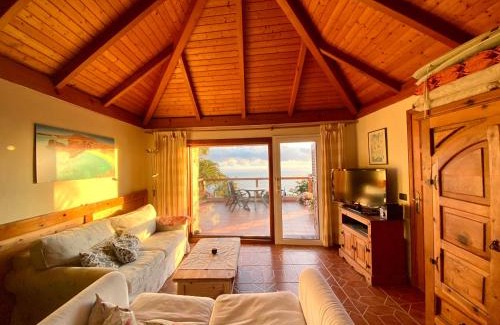 Icod de los Vinos Casa | Finca Tenerife - Authentisches kanarisches Haus mit Traumblick, tropischem Garten und Sauna