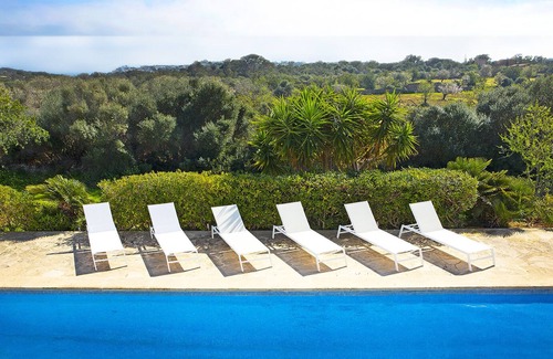 Santanyí Villa | Finca con vistas al mar, piscina y gran propiedad, a 900 m del mar.