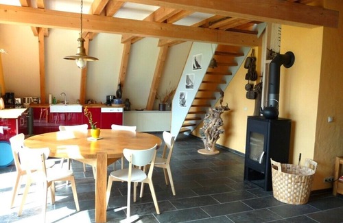 Dranske Casa | Finnhaus a 200 metros de la costa del mar Báltico, vista al mar a Hiddensee, wifi gratis