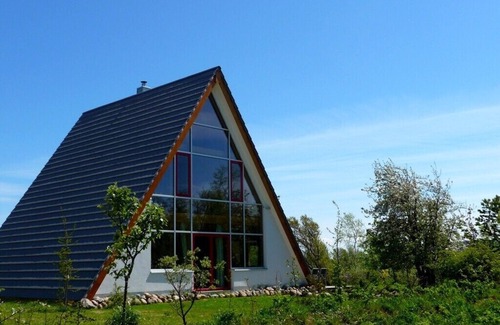 Dranske Casa | Finnhaus a 200 metros de la costa del mar Báltico, vista al mar a Hiddensee, wifi gratis