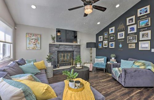 Tobyhanna Casa | Fire Pit and Furnished Deck Serene Tobyhanna Escape