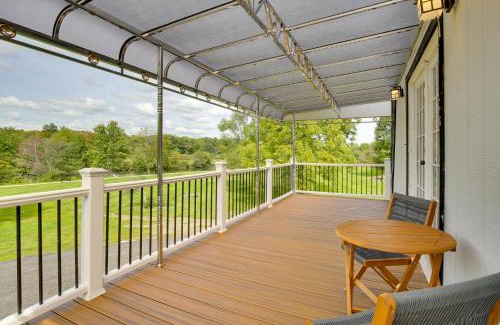 Wappingers Falls Casa | Fire Pit and On-Site Pond Hudson Valley Home!
