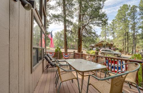 Munds Park Casa | Fire Pit and Wraparound Porch Munds Park Cabin!