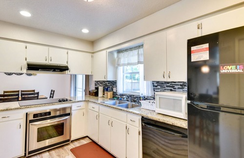 Longwood Casa | Fire Pit + Private Yard: Family Home in Longwood!