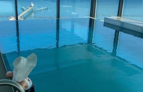Sellin Apartamento | FIRST im FIRST Sellin, Penthouse Meerselig mit Ostseeblick und Dachterrasse
