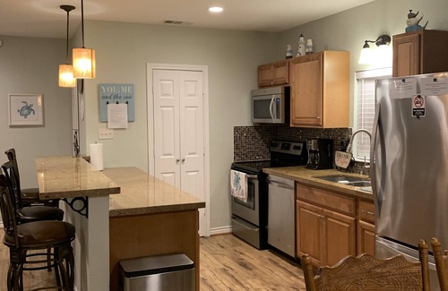 Galveston Casa | First row Gulf views!