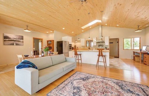 Stevensville Casa | Fish, Hike & More: Home w/ Views in Stevensville!