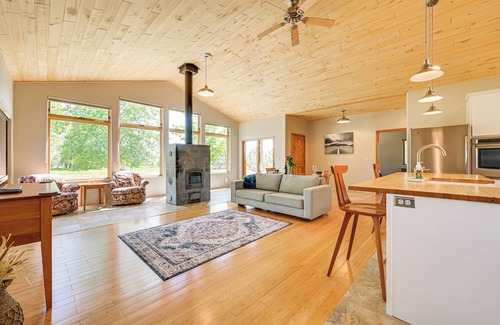 Stevensville Casa | Fish, Hike & More: Home w/ Views in Stevensville!