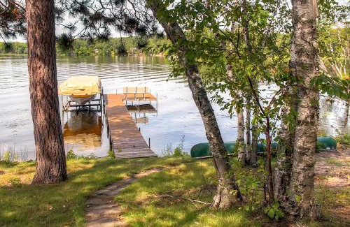Brainerd Casa | Fish on Rice Lake Waterfront Brainerd Cabin