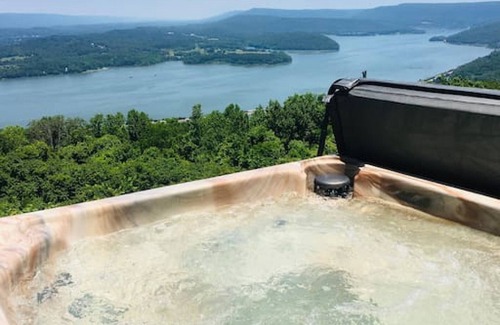 Bryant Cabina | vistas panorámicas a través del horizonte a 40 km de Chattanooga, vista cerrada e impresionante