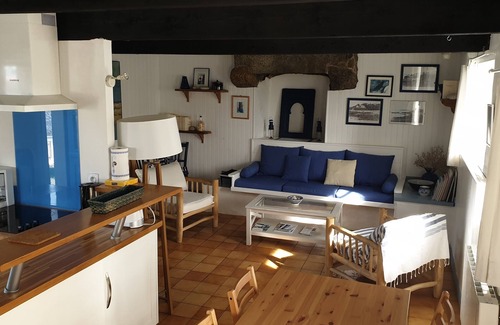 Trelevern Casa | Casa del pescador, una impresionante vista al mar desde la terraza y el jardín