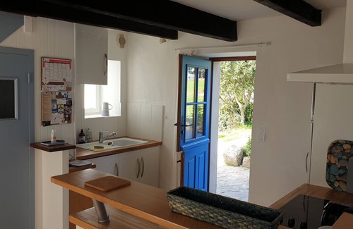 Trelevern Casa | Casa del pescador, una impresionante vista al mar desde la terraza y el jardín