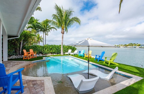 Summerland Key Casa | Fishermans Paradise@The Pointe on Summerland Key 2Bed/2Bath, Pool, 120' of Dock