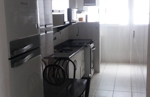 Vila Assuncao Apartamento | A 15 metros de la playa, con vista privilegiada del mar en el piso 13