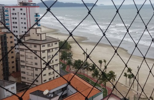 Vila Assuncao Apartamento | A 15 metros de la playa, con vista privilegiada del mar en el piso 13
