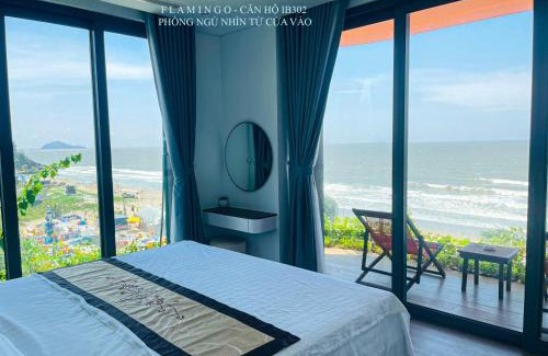 Hoang Hoa Apartamento | Flamingo Hải Tiến - Căn góc 2 Phòng - View 2 mặt biển