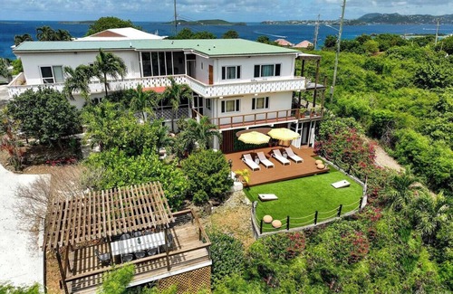 Great Cruz Bay Apartamento | Flamingo House ISLA Sunset view Walk to town