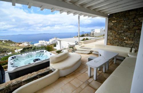 Faros Armenistis Villa | Flaskos Village Fanari