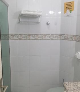 Aguas de Lindoia Apartamento | Flat 206 Hotel Cavalinho Branco (3 piscinas, elevador, sauna)