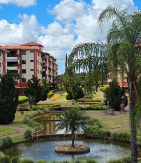 Smin Apartamento | Flat 332 vista lago com 2 camas