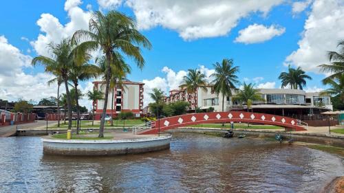 Smin Apartamento | Flat 332 vista lago com 2 camas