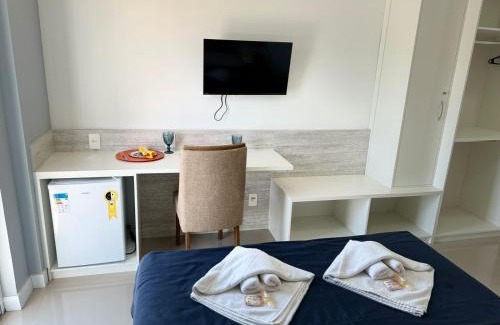 Passagem Apartamento | Flat 427 confortável na Passagem à 700m da praia