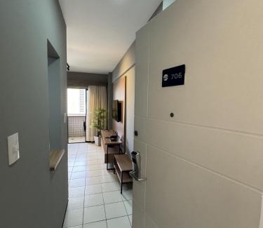 Sao Luis Apartamento | Flat 706 próximo à praia - Condomínio Biarritz