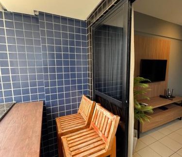 Sao Luis Apartamento | Flat 706 próximo à praia - Condomínio Biarritz