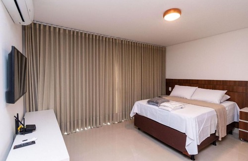 Setor Bueno Apartamento | Flat acolhedor no Setor Bueno - Edifício The Expression - WI-fi - Garagem - TH1606