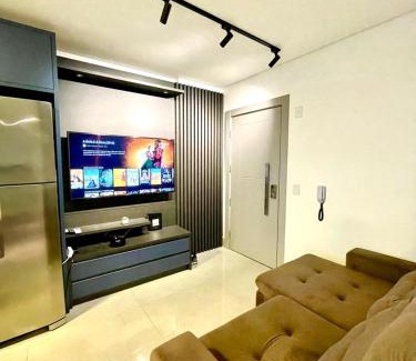 Jardim dos Estados Apartamento | Flat Alto, Completo e com Linda Vista no Vertigo