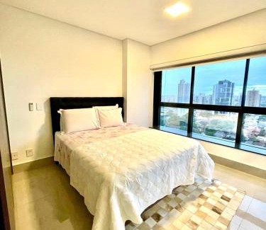 Jardim dos Estados Apartamento | Flat Alto, Completo e com Linda Vista no Vertigo