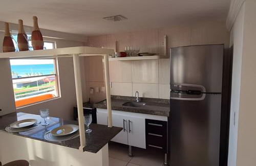 Praia do Meio Apartamento | Flat beira-mar em Natal