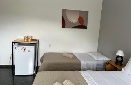 Jardim Ipe Apartamento | Flat com ar, varanda e linda vista para o Ibituruna - Pico do Ibituruna - 201