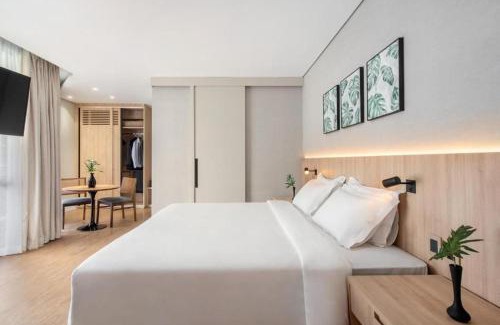 Itaim Bibi Hotel | Flat com DUAS suítes dentro do Hotel Address Faria Lima