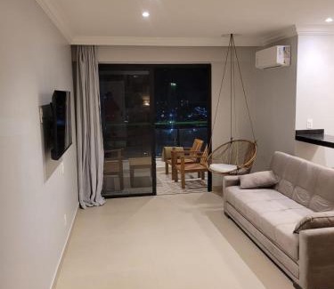 Santa Helena Apartamento | Flat com piscina, academia e vista para o mar