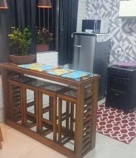 Vila Muriqui Casa | FLAT CSala/Cozinha/Banheiro