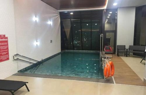 Jardim dos Estados Apartamento | Flat de Luxo com Quarto Privativo 22º Andar no Vertigo