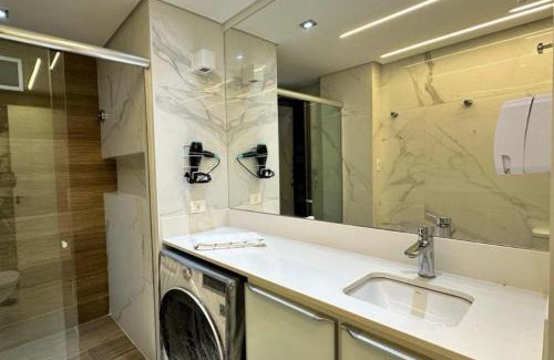 Vila Poran Apartamento | Flat Duplex no Quatre Saisons Residence, Campos do Jordão
