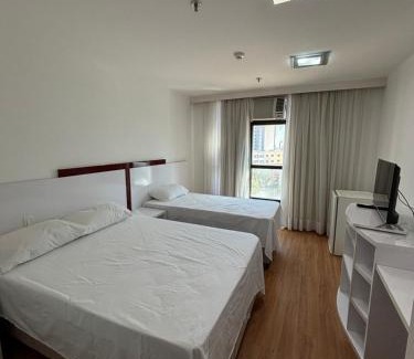 Taguatinga Apartamento | Flat em Hotel, Até 4 Hóspedes, Piscina, Garagem , Jr Catito