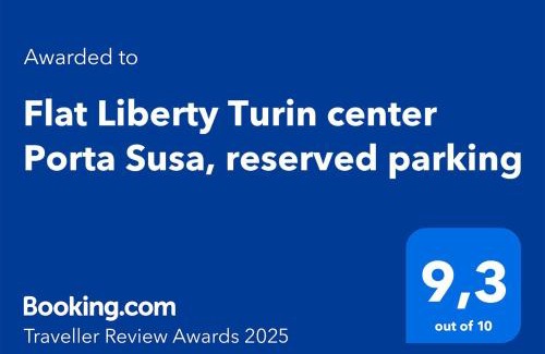 Cit Turin Apartamento | Flat Liberty Turin center Porta Susa, reserved parking