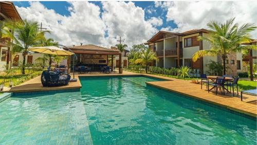 Barra Grande Apartamento | Flat luxo, próximo da praia e da vila de Barra Grande-Ba na península de Maraú - Condomínio Villagio de Mari