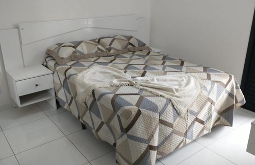 Sao Vicente Apartamento | Flat São Vicente 5 minutos da praia