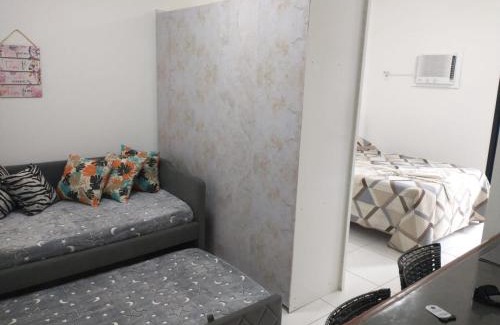 Sao Vicente Apartamento | Flat São Vicente 5 minutos da praia