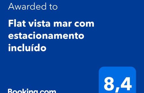 Boca do Rio Apartamento | Flat vista mar com estacionamento incluído