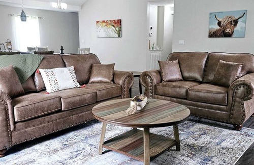 Sevierville Cabaña | Flexible Cancellation Smokies and Smores Riverside Firepit pet friendly.