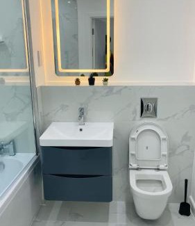 Chadwell Heath Apartamento | FlexiLux Stays - Luxury Brand New Apt L1B233